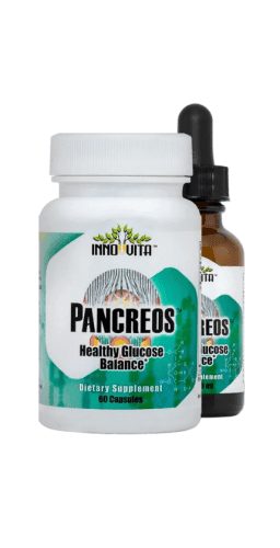 Pancreos Healthy Glucose Balance 60 Capsules