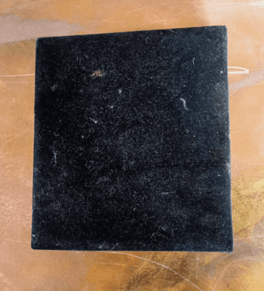 Black Photo Album Book With Silver and Gold Picture Frame Cover