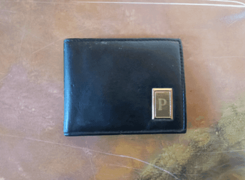 An Ambassador Design Unisex Black Wallet