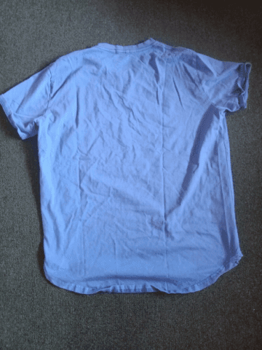 Bliegou Men's Large Blue Shirt