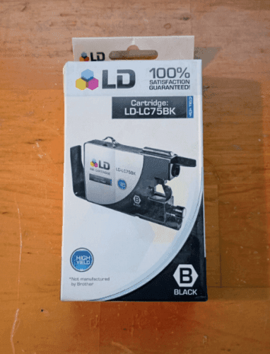 LD -LC75BK Ink Cartridge Black