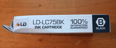 LD -LC75BK Ink Cartridge Black